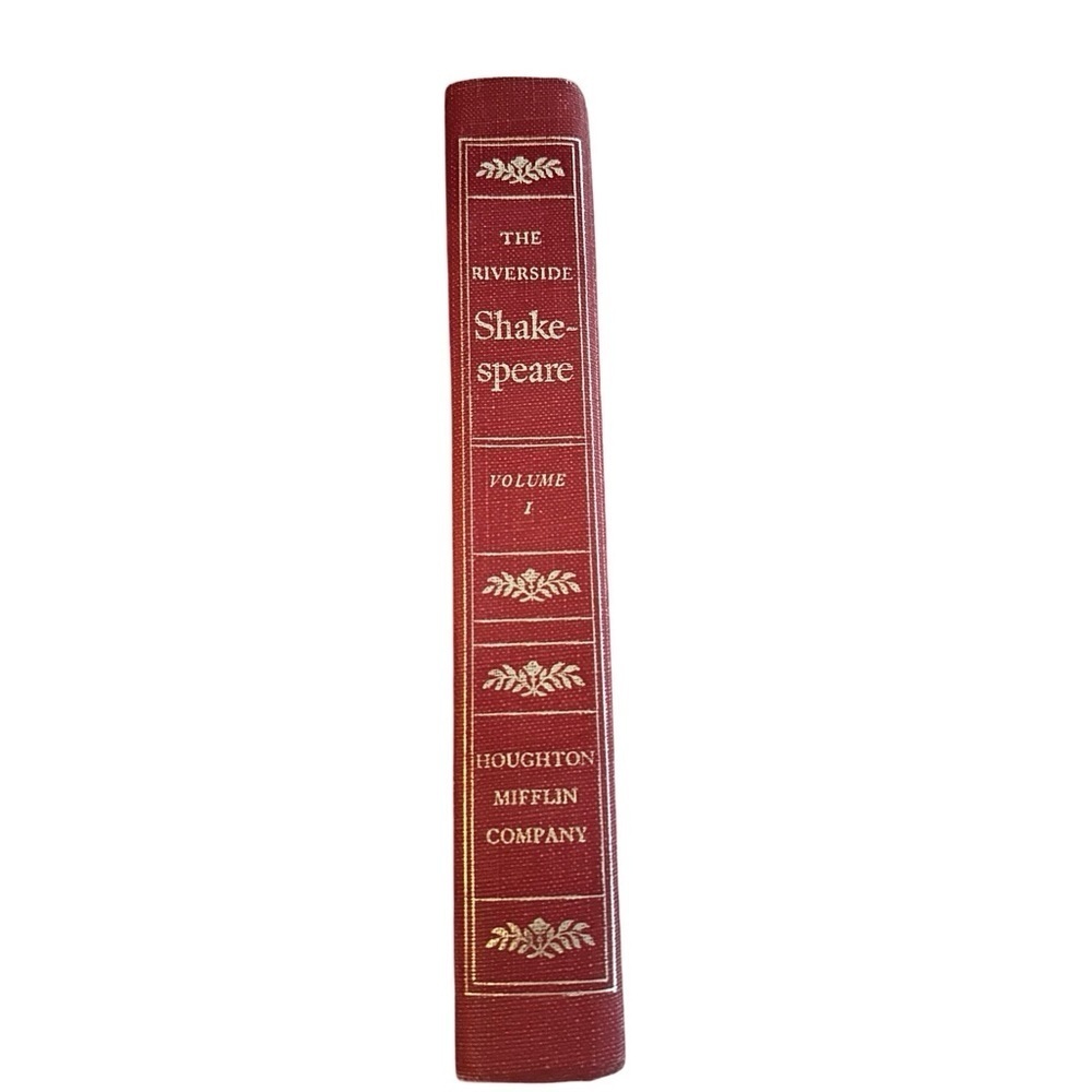 The Riverside Shakespeare Volume 1 First Printing 1974 Hardback VINTAGE BOOK. - Picture 15 of 16